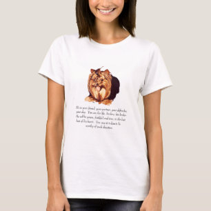 Camiseta Perro macho Yorkshire Terrier recuerdo