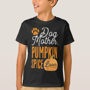 Camiseta Perro Madre Calabaza Spin Lover Cute Cae Mamá Chic