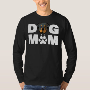 Camiseta Perro Madre Dueña Rottweiler Dog Love R