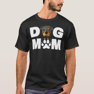 Camiseta Perro Madre Dueña Rottweiler Dog Love R