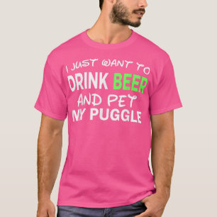 Camiseta Perro malabar Perro Lover Cerveza Tees Divertido M