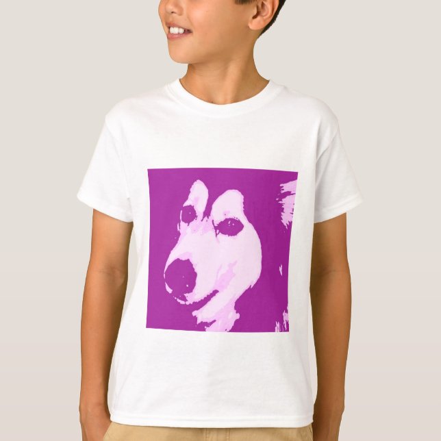 Camiseta Perro Malamute (Anverso)