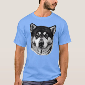 Camiseta Perro Malamute 1 de Alaskan