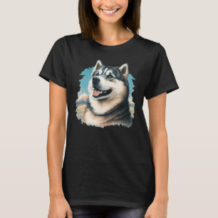 Camiseta Perro malamute cutáneo de Alaska en 2