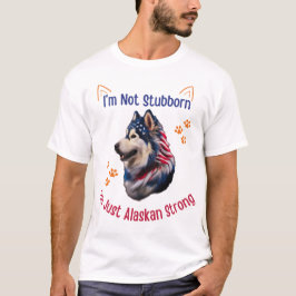 Camiseta Perro Malamute de Alaskan