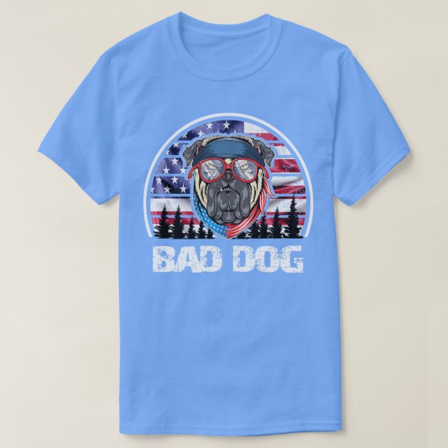 Camiseta Perro malo (Diseño del anverso)