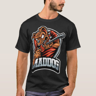 Camiseta Perro malo con arma