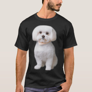 Camiseta Perro maltés