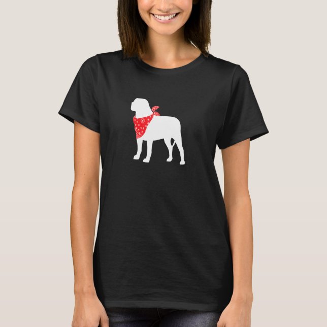 Camiseta Perro malvado inglés usando banana roja (Anverso)