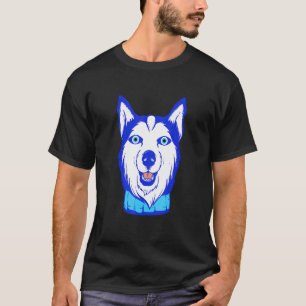 Camiseta Perro Malvado Ojo Husky Para El Talisman Griego Na