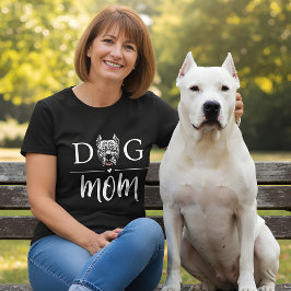 Camiseta Perro Mamá aburrida perro argentino