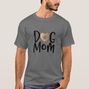 Camiseta Perro Mamá Corta Papeleta Me Encanta Mi Perro