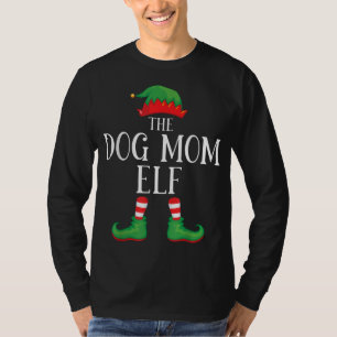 Camiseta Perro Mamá Elf Grupo Matanza Navidad Familia Graci