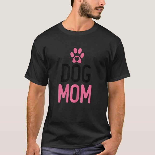 Camiseta Perro Mamá Mamá Perro Perro Perro Perros Perros Ma (Anverso)