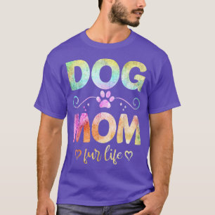 Camiseta Perro Mamá para la vida feliz Día de la Madre Mejo