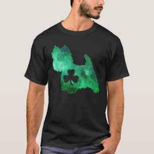 Camiseta Perro Mamá Perro ama el Día de San Patricio
