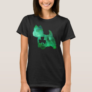 Camiseta Perro Mamá Perro ama el Día de San Patricio