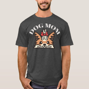 Camiseta Perro Mamá Perro Paw Dueño De Perro Puppy Cute Yor