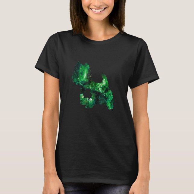 Camiseta Perro Mamá Perro San Patricio (Anverso)