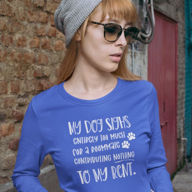 Camiseta Perro Mamá Personalizado graciosa foto del largo a (Subido por el creador)