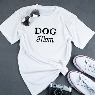 Camiseta Perro Mamá   Propietario del Mascota de guiones re