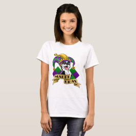 Camiseta Perro Mardi Gras