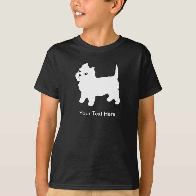 Camiseta Perro más guapo - Westhighland Terrier (Anverso)