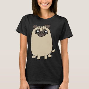 Camiseta Perro mascota de cachorros de pug lindo perro pug