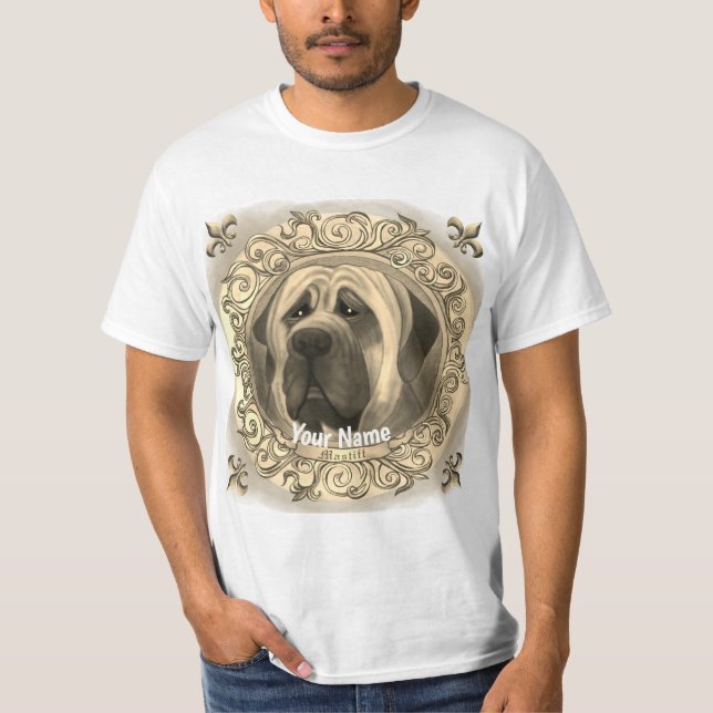 Camiseta Perro Mastín (Anverso)