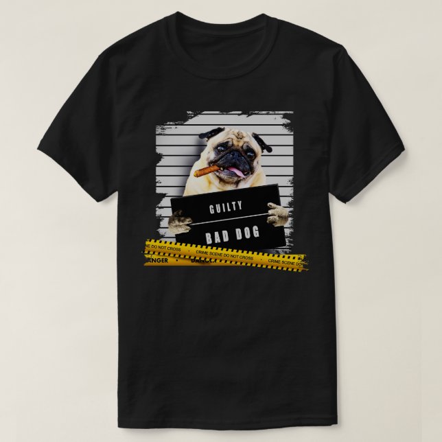 Camiseta Perro matón (Diseño del anverso)