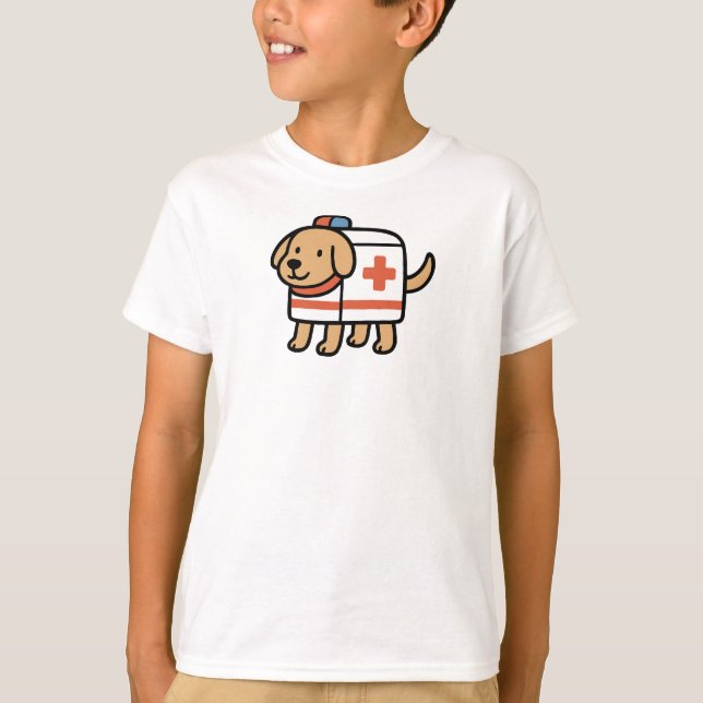 Camiseta Perro Médico (Anverso)