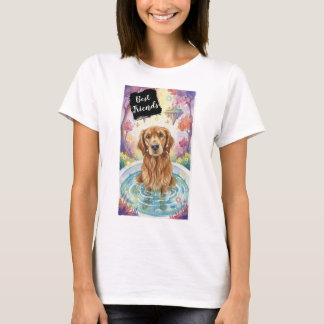 Camiseta Perro Mejor Amigo Golden Retriever