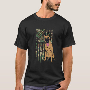 Camiseta Perro militar belga malinés perro estadounidense b