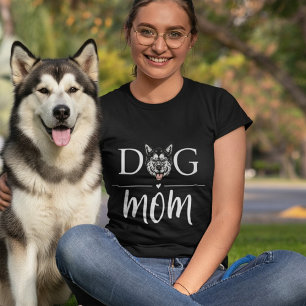 Camiseta Perro Mom Cute Alaskan Malamute