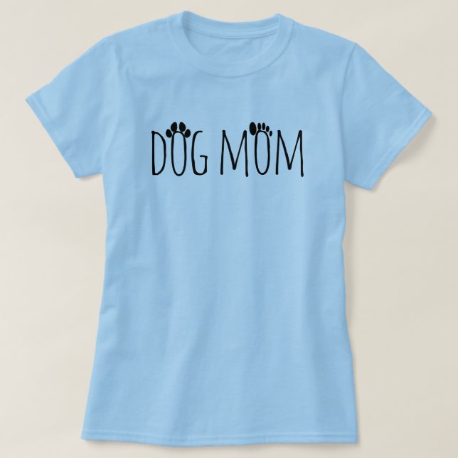 Camiseta Perro Mom Lover T-Shirt (Diseño del anverso)