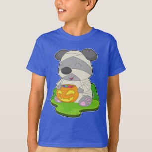 Camiseta Perro Momia de Halloween
