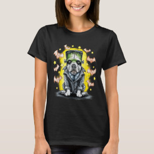 Camiseta Perro monstruo de Frankenstein espeluznante - Hall