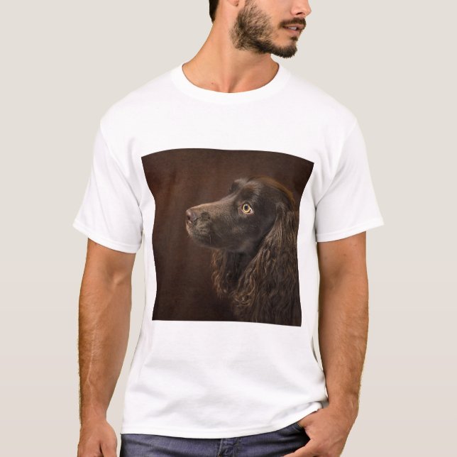 Camiseta Perro moreno (Anverso)