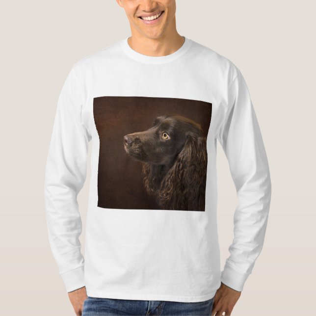 Camiseta Perro moreno (Anverso)