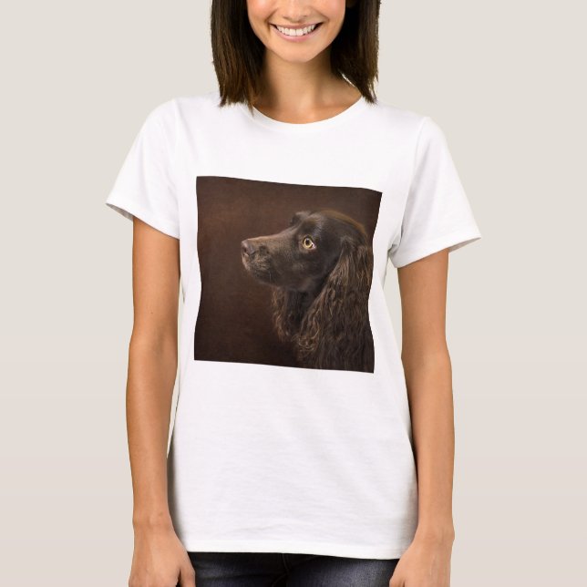 Camiseta Perro moreno (Anverso)