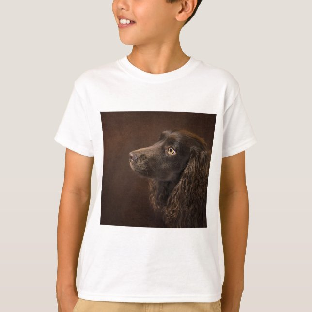 Camiseta Perro moreno (Anverso)