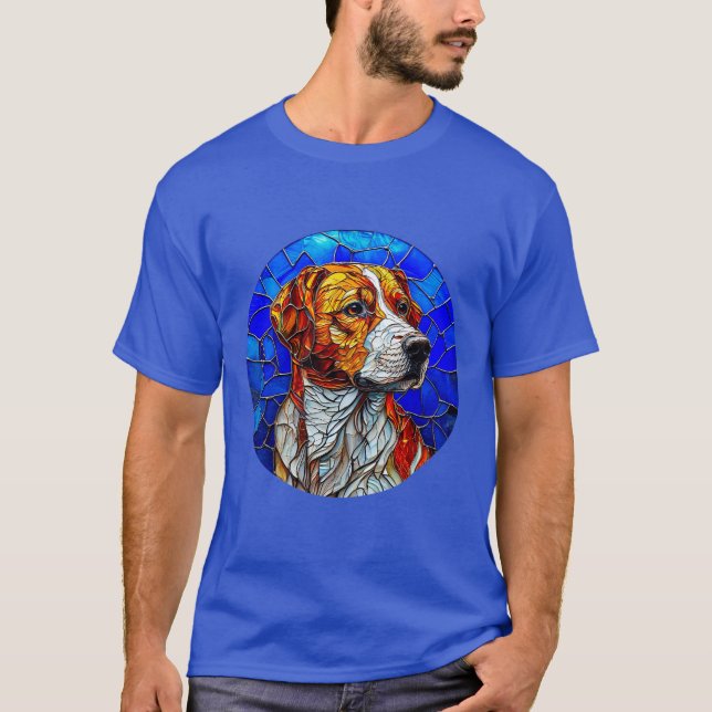 Camiseta Perro Mosaico (Anverso)
