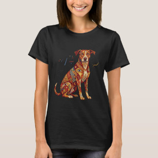 Camiseta Perro Mosaico Artístico de Barcelona