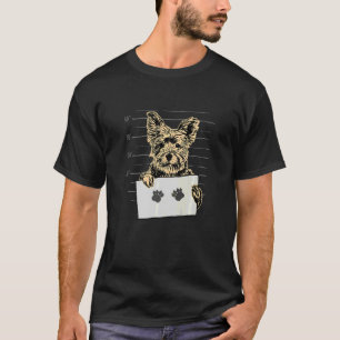 Camiseta Perro Mugshot Prisión 2