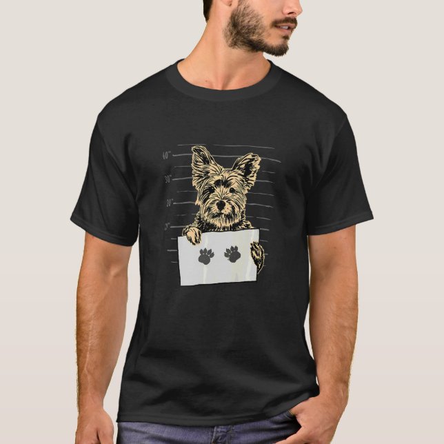 Camiseta Perro Mugshot Prisión     2 (Anverso)