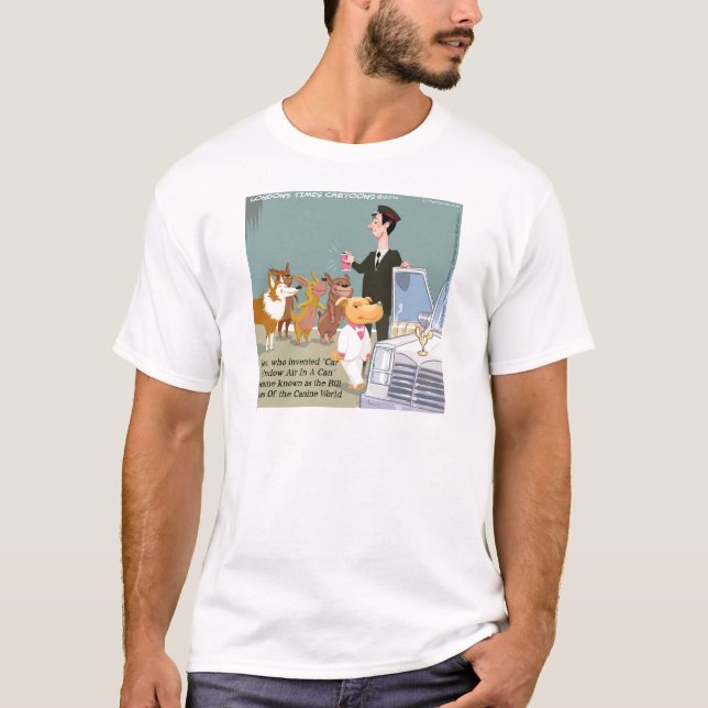 Camiseta Perro Muy Rico Divertido (Anverso)