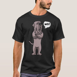 Camiseta Perro Napoletano Estúpido Mastiff