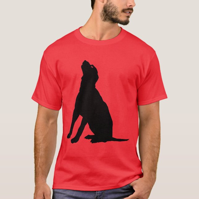 Camiseta Perro negro (Anverso)