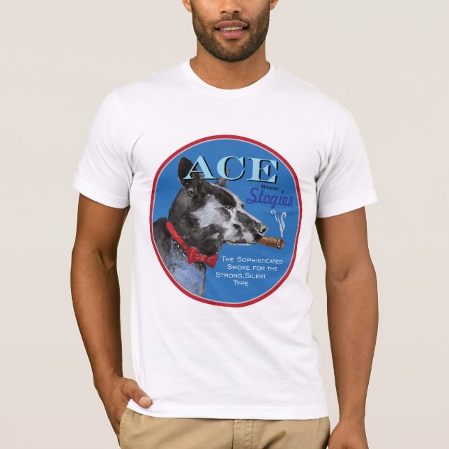 Camiseta Perro negro (Anverso)