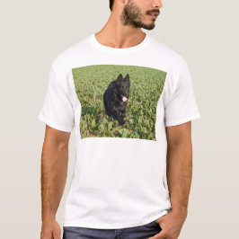 Camiseta Perro Negro
